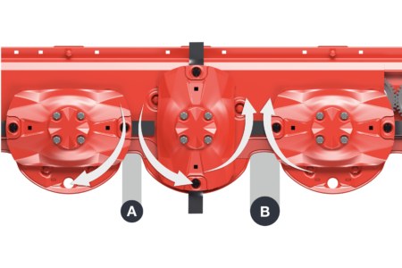La barre de coupe OPTIDISC ELITE vous offre une excellente qualité de coupe