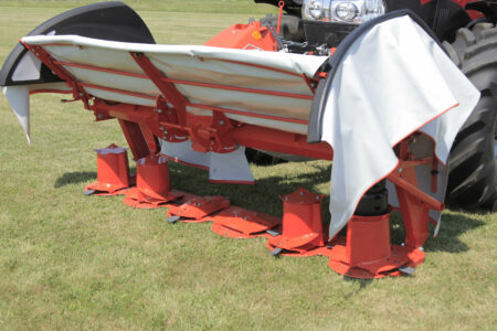 La GMD 1021 F en position de nettoyage