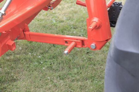 Sécurité de déclenchement pour protéger le groupe de fauche