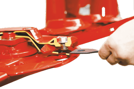 Changement rapide des couteaux FAST-FIT