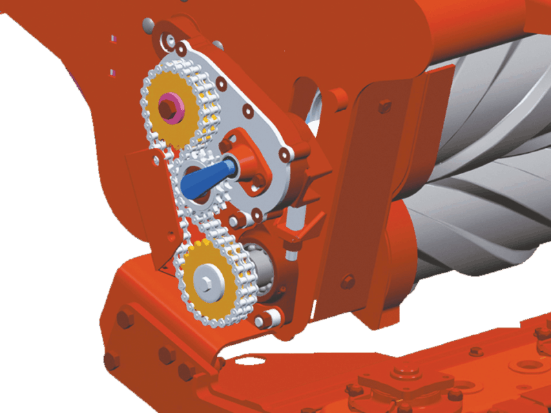 Schéma sur la synchronisation parfaite du conditionneur