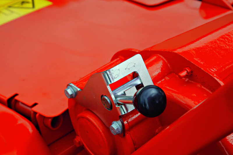 Wählhebel für die Aufbereitungsintensität (2 Schaltstufen)