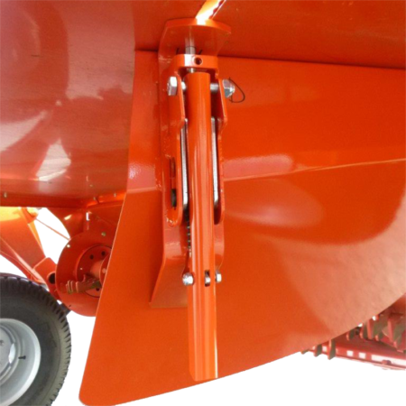 Asymmetrische Schwadbleche