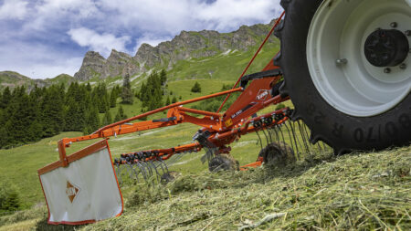 Ces andaineurs sont parfaitement à l'aise lors du travail en dévers.