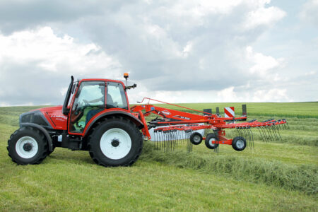 Passage d'andain sur GA 5031