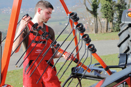 GA 4731 : placez facilement les bras dans le support ergonomique prévu à cet effet