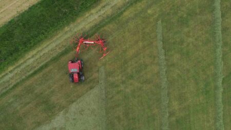 Angle de braquage de 90°