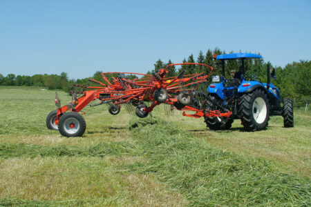 Une garde au sol importante pour passer les andains avec le GA 7631