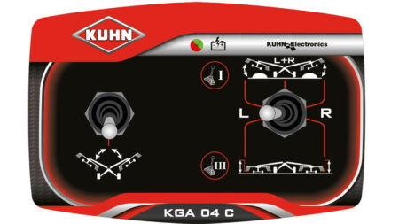 Le boitier KGA 04C vous simplifie le contrôle de l'andaineur GA 8731+ ou GA 9531+