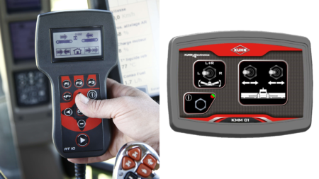 Les boîtiers de commandes permettent de piloter plus facilement les fonctions des modèles MERGE MAXX