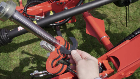 Die manuelle Einstellung der Arbeitshöhe ist einfach und schnell.