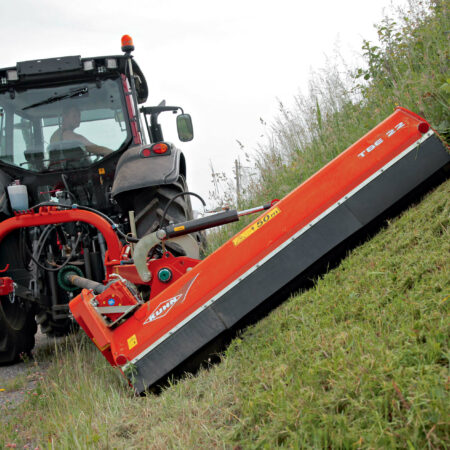 Mulchgerät TBE 22 bei der Arbeit