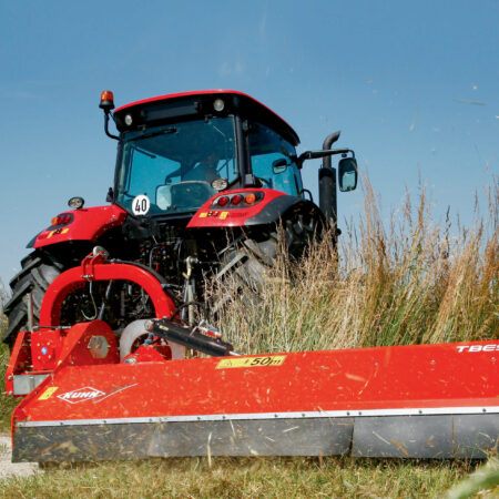 Mulchgerät TBES 262 bei der Arbeit