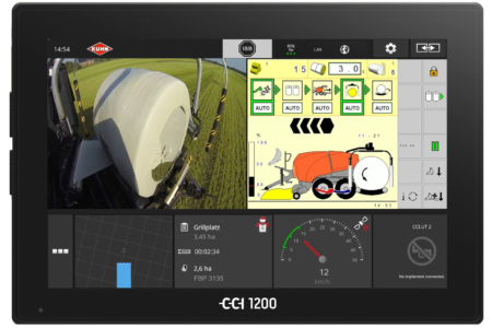 Synchrone Darstellung der Maschinenfunktion und des Kamerasignals während des Wickelvorgangs