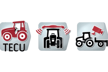 Icones des applications CCI du terminal ISOBUS CCI 50