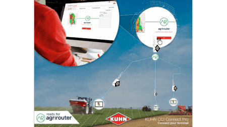 Visuel Agrirouteur compatible avec le terminal CCI 800