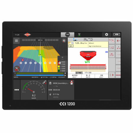 Ecran terminal ISOBUS CCI 1200 avec semoir ISOBUS pneumatique VENTA